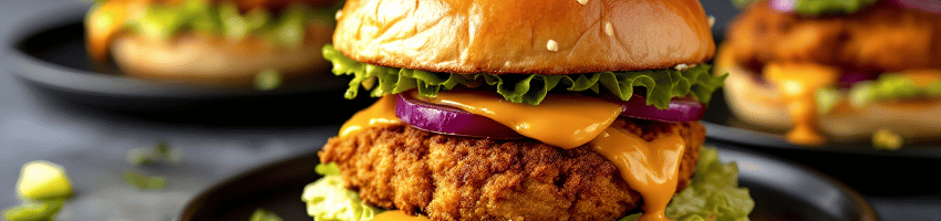 Chicken Burger Banner
